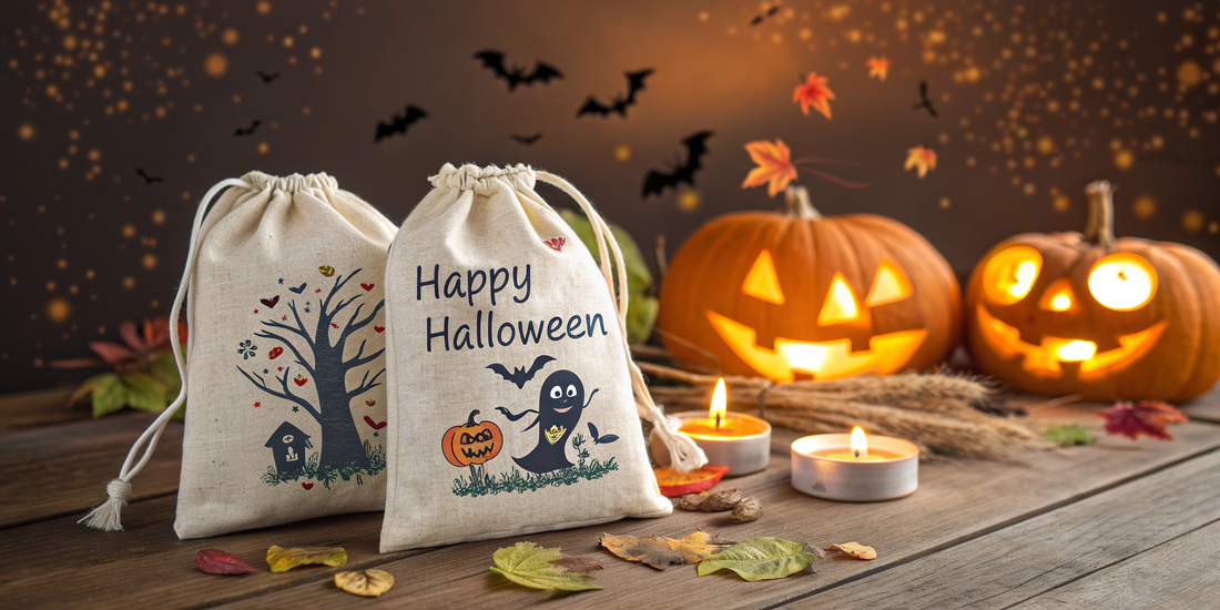 Halloween Party Favor Bags – Candy & Gift Pouches for Trick-or-Treat and Parties