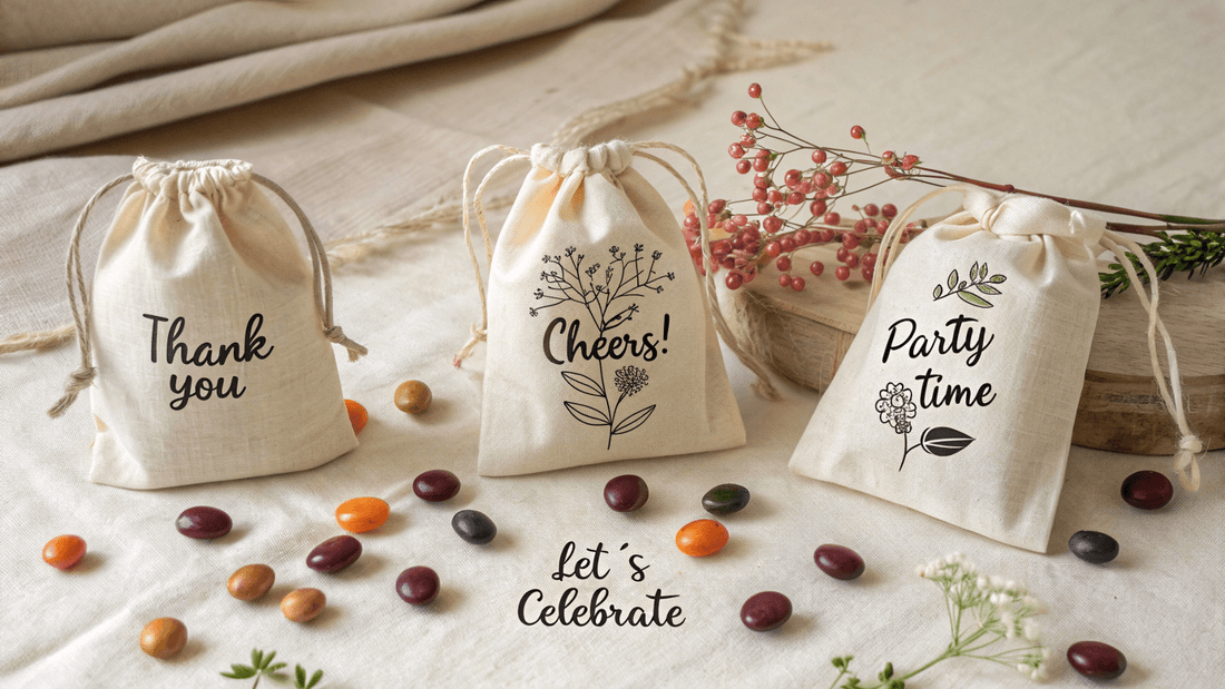 Party Favors That Make Every Celebration Unforgettable – Custom Drawstring Bags - Pamusan.com