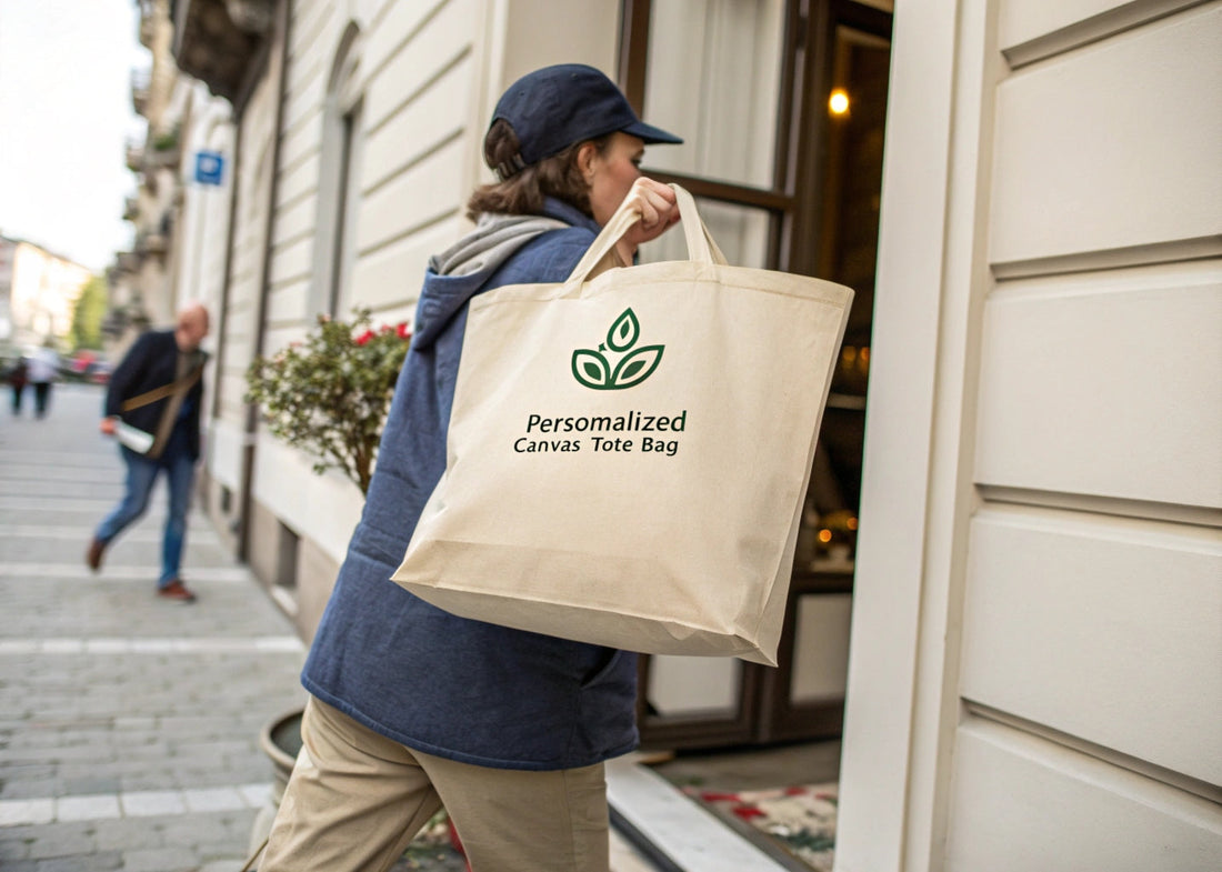 Business Benefits of Custom Canvas Tote Bags Over Plastic Bags