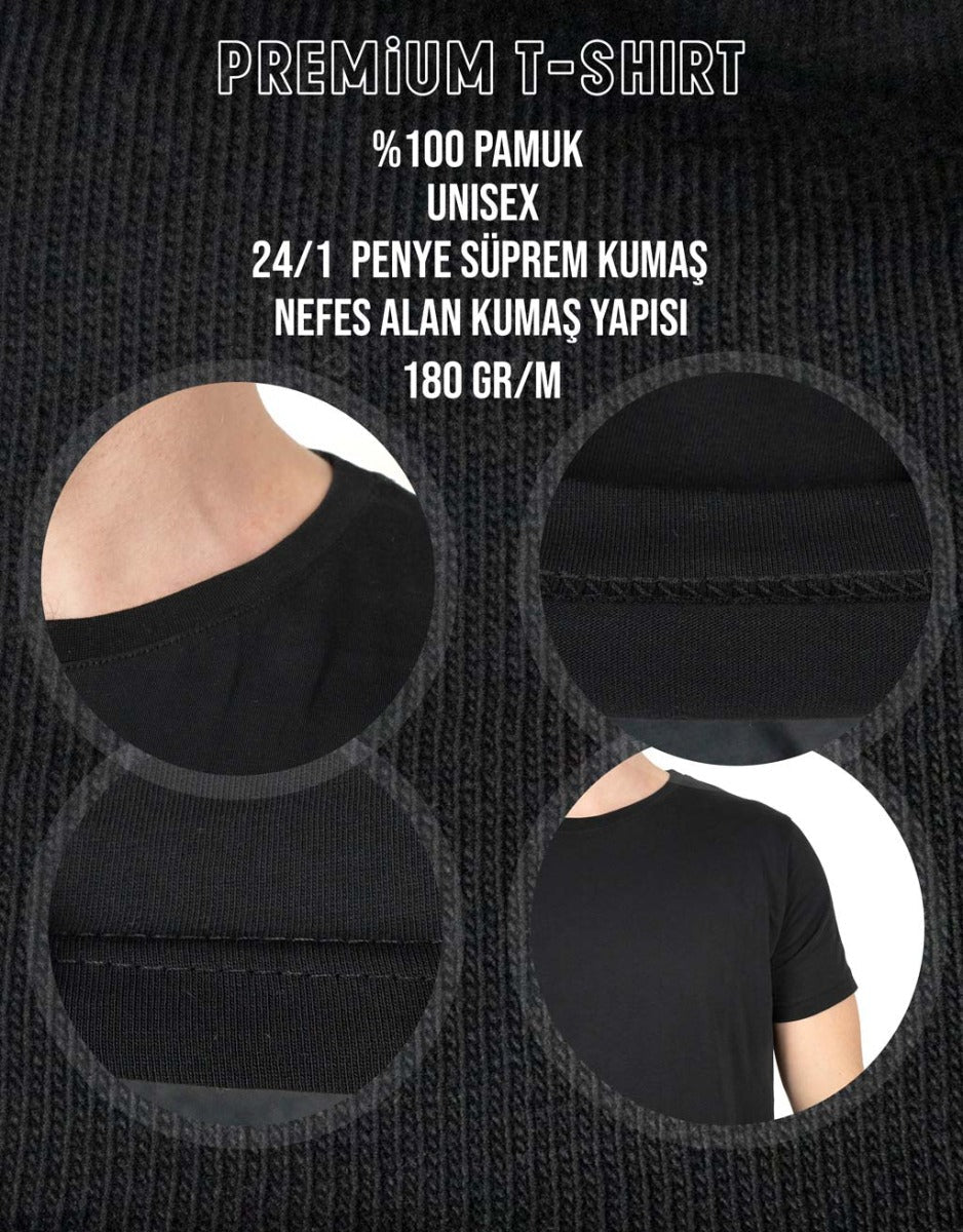 Premium T-Shirt Black (Customizable)