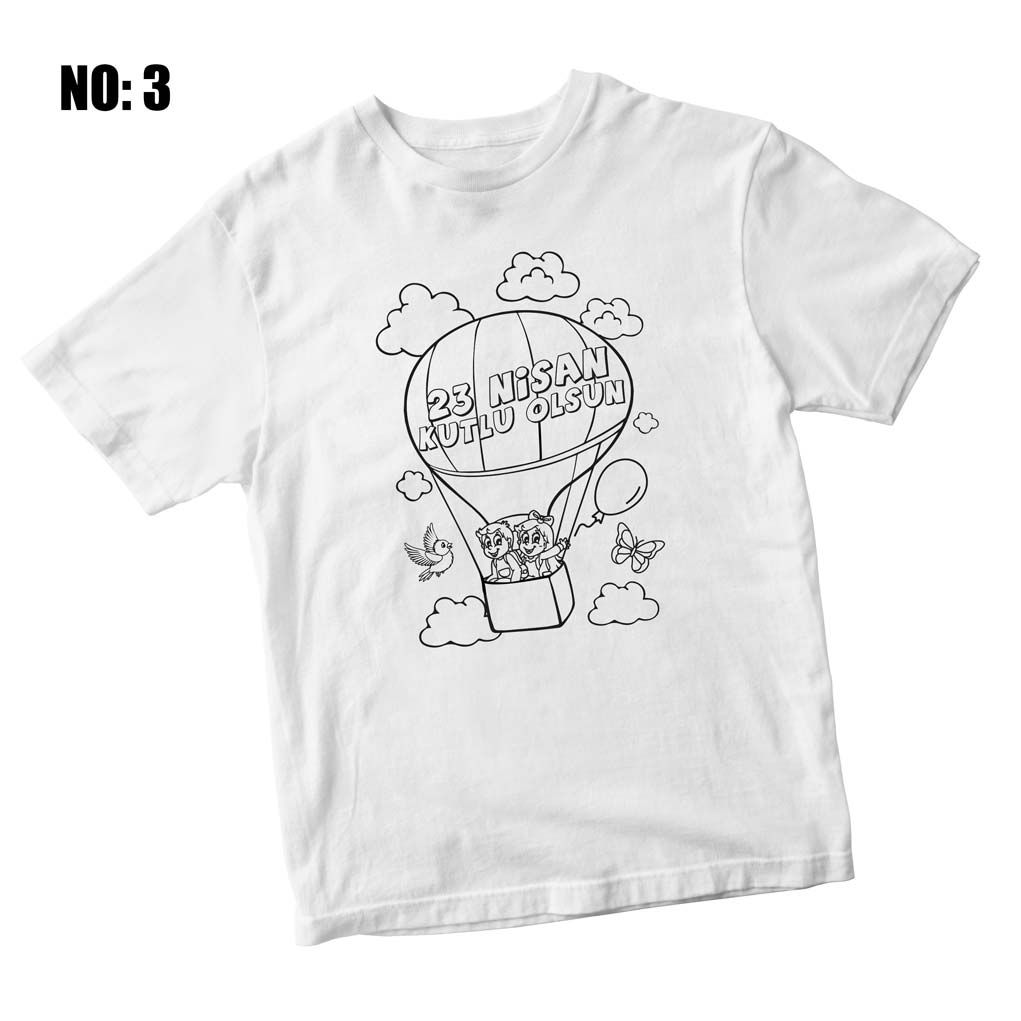 23rd April Paintable T-Shirt
