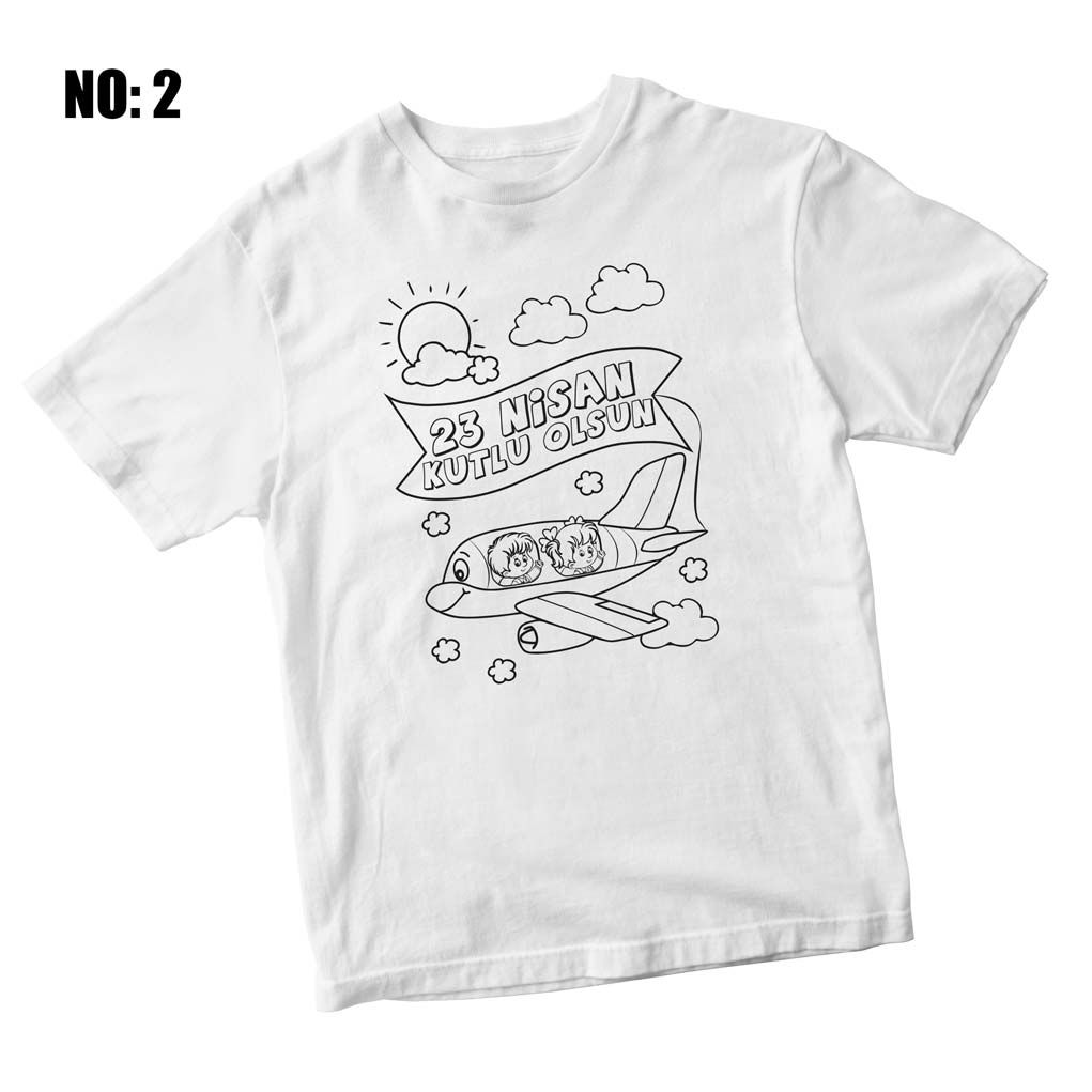 23rd April Paintable T-Shirt