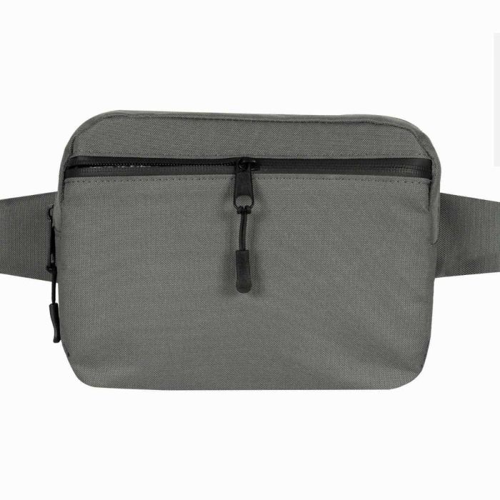 DynamicGo Diagonal Fanny Pack - Dark Gray 21x15x5 cm (Customizable)