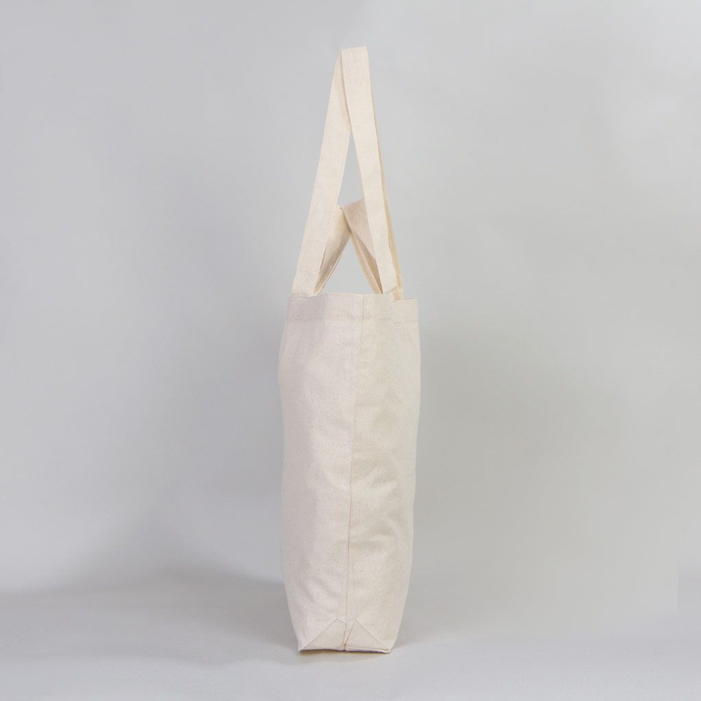 Large Foldable Shopping Bag - 16" W x 14" H x 4" L (48 cm x 41 cm x 10 cm) - (Customize)