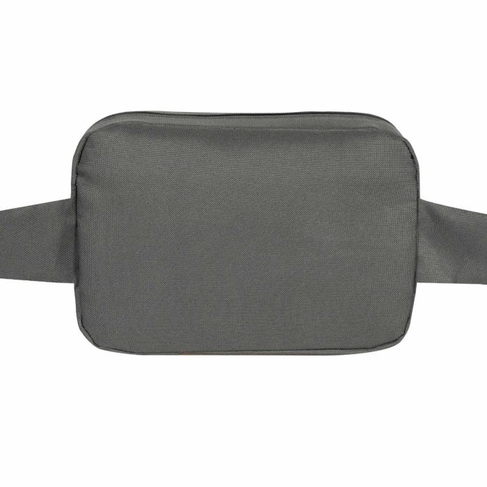 DynamicGo Diagonal Fanny Pack - Dark Gray 21x15x5 cm (Customizable)