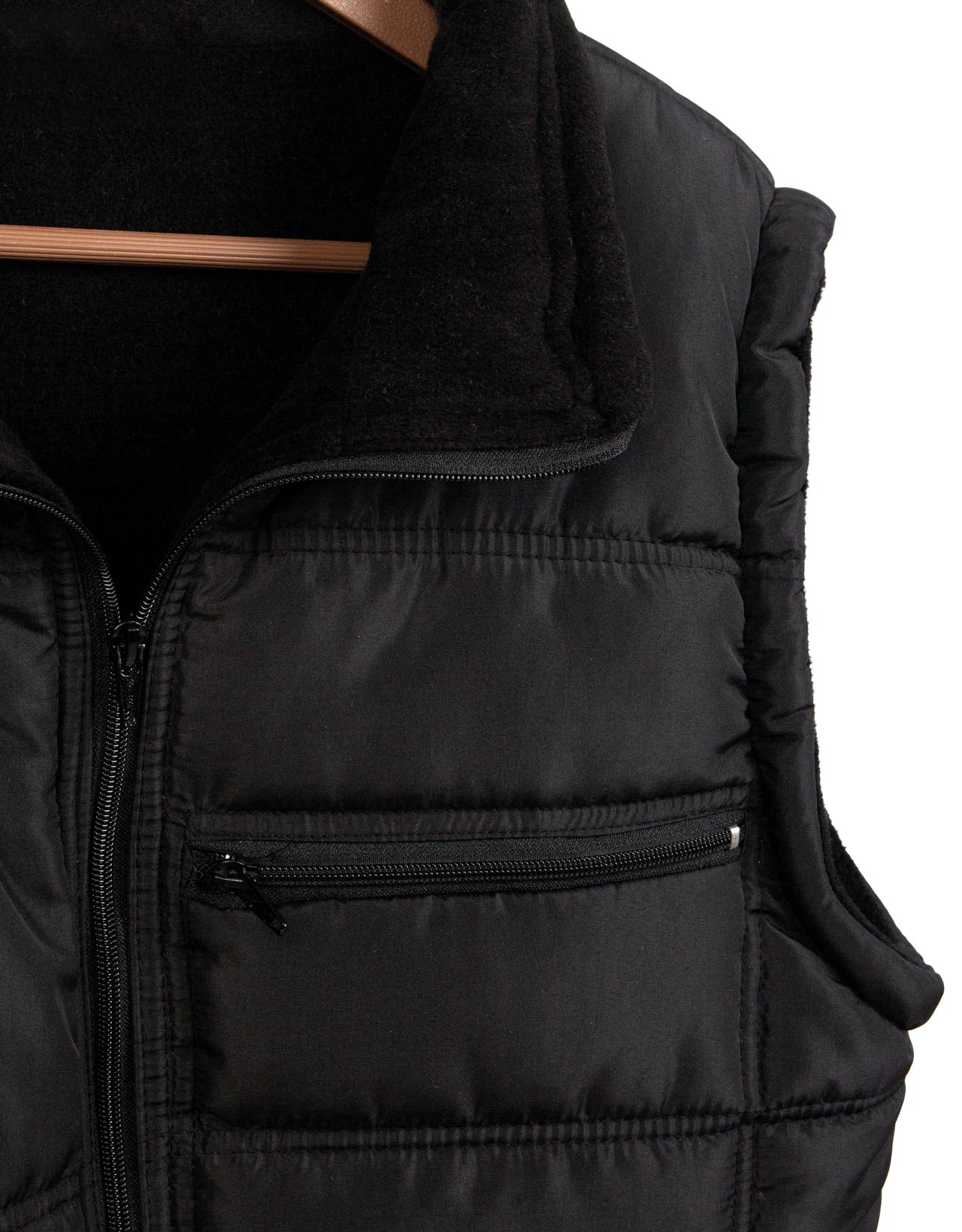Printed Vest - Polar Black Inside