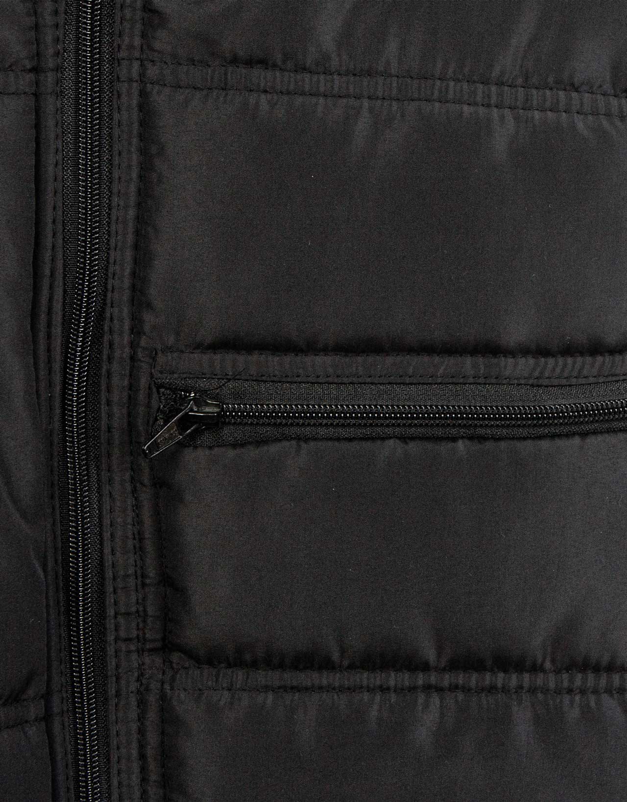 Printed Vest - Polar Black Inside