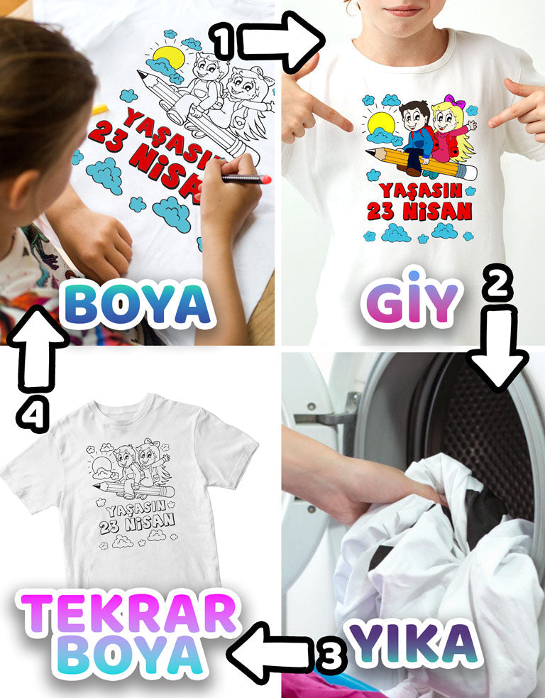 23rd April Paintable T-Shirt