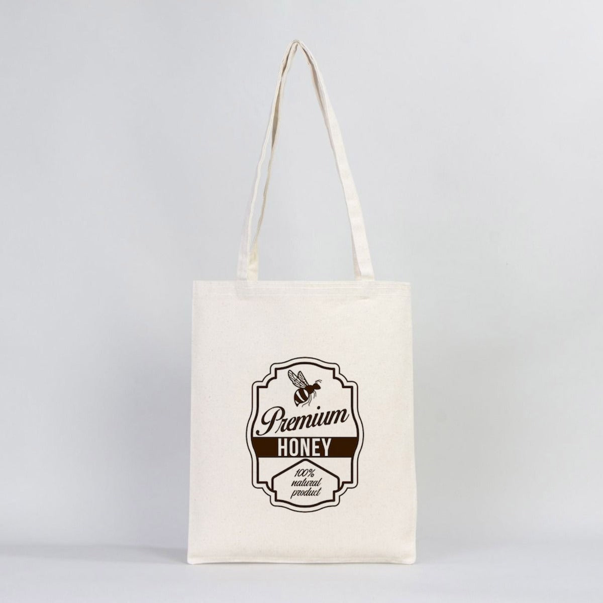 Canvas Cotton Tote Bag 14"W x 16"H (35 cm x 40 cm) - Customize