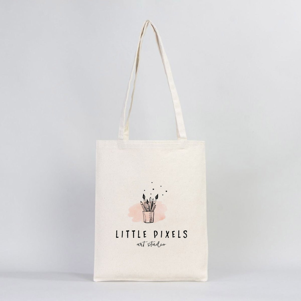 Canvas Cotton Tote Bag 14"W x 16"H (35 cm x 40 cm) - Customize