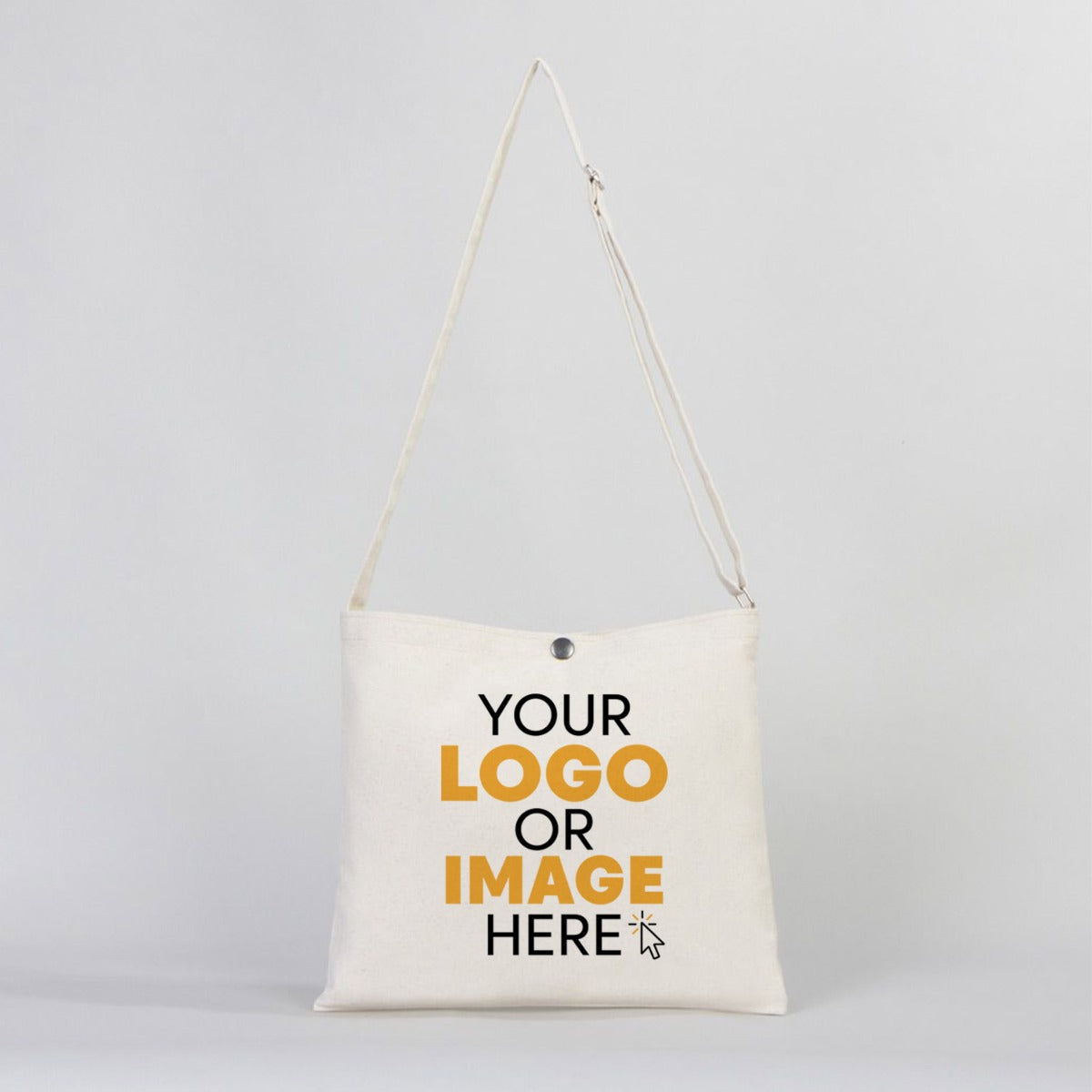 Canvas Saddlebag 14"W x 12"H (35x30cm) - Customize