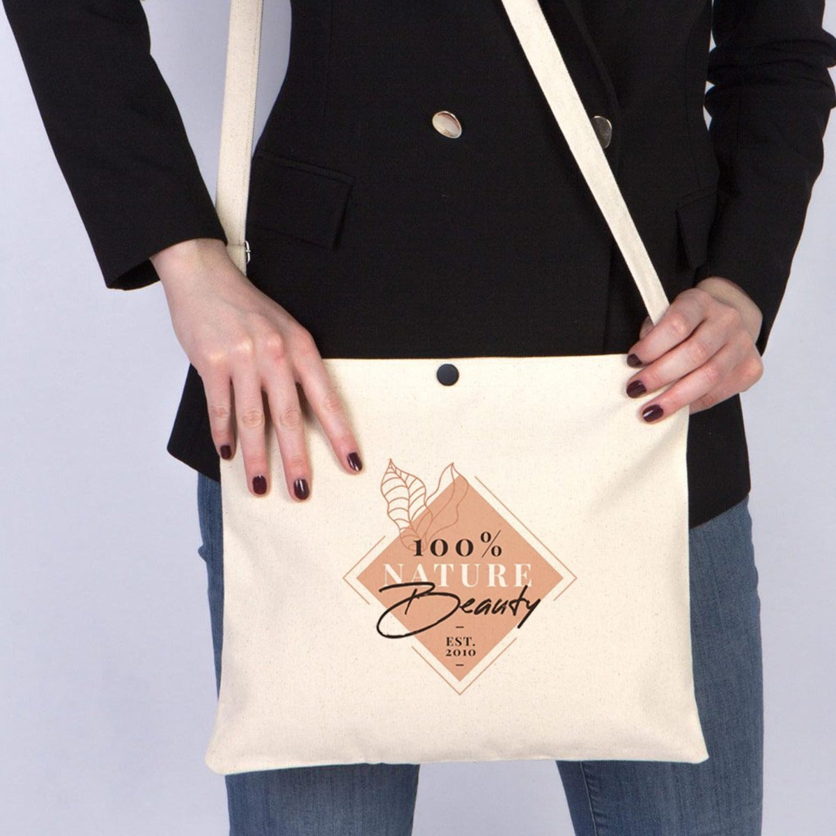 Canvas Saddlebag 14"W x 12"H (35x30cm) - Customize