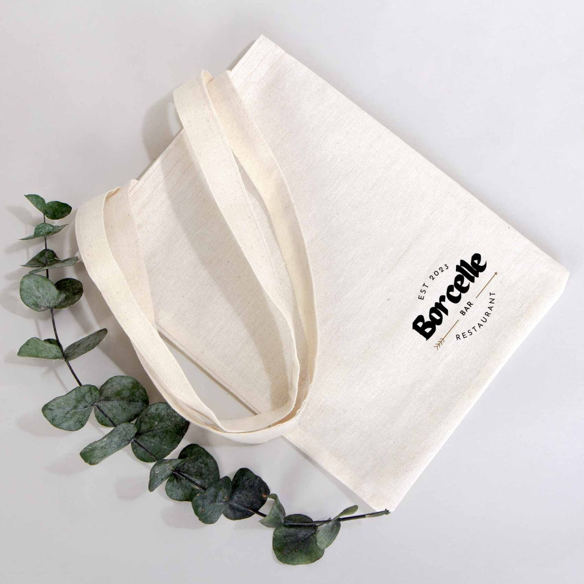 Cotton Book Bag 8"W x 10"H (20 cm x 25 cm) (Customize)