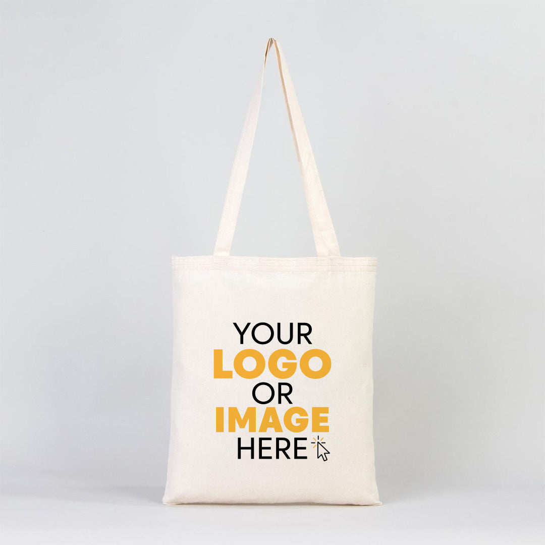 Merry Christmas Printed Tote Bag 14" W x 16" H (35 cm x 40 cm) - (Customize)