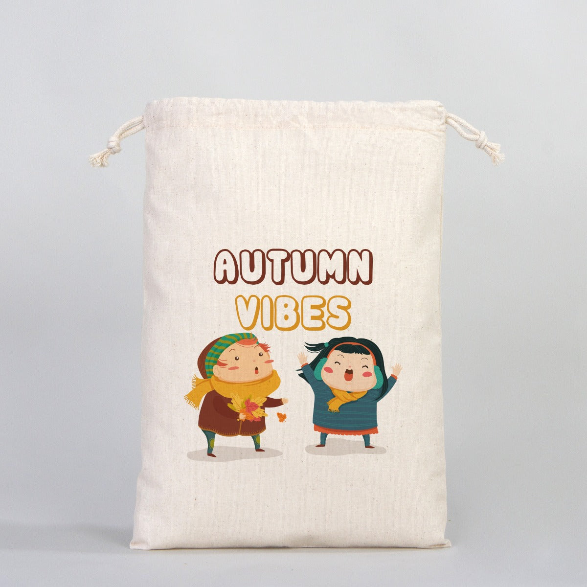 Fabric Pouch 10" W x 14" H (25 cm x 35 cm) - (Customize)