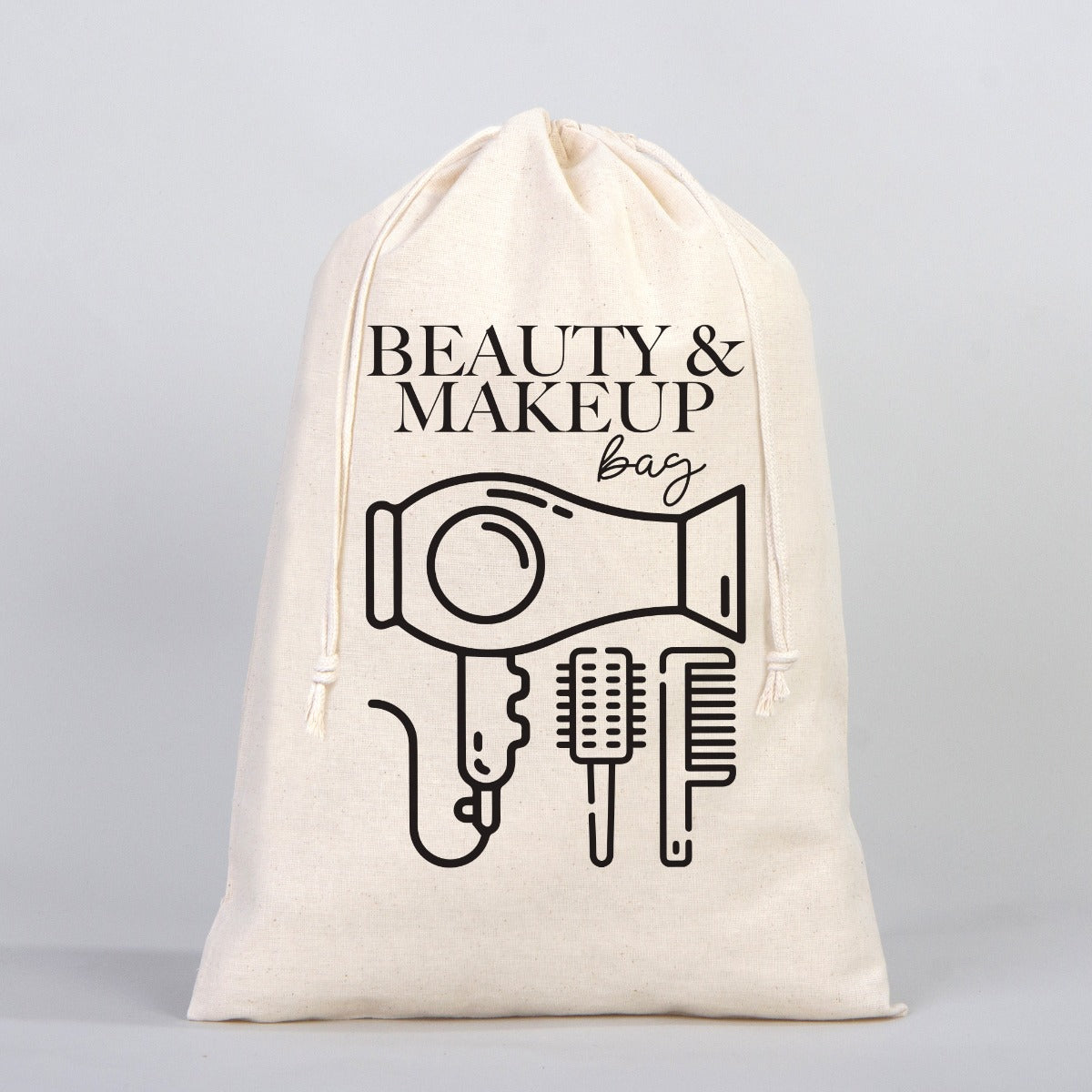 Fabric Pouch 12" W x 16" H (30 cm x 40 cm) - (Customize)