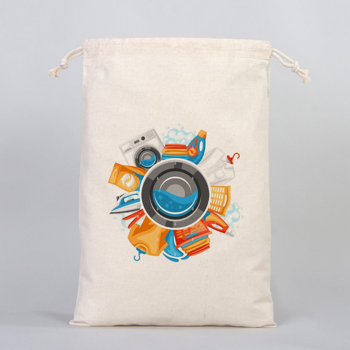 Fabric Pouch 12" W x 16" H (30 cm x 40 cm) - (Customize)