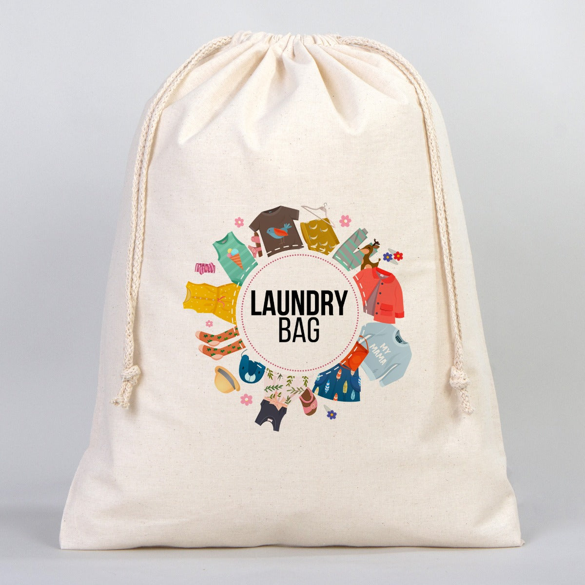 Fabric Pouch 16" W x 20" H (40 cm x 50 cm) - (Customize)