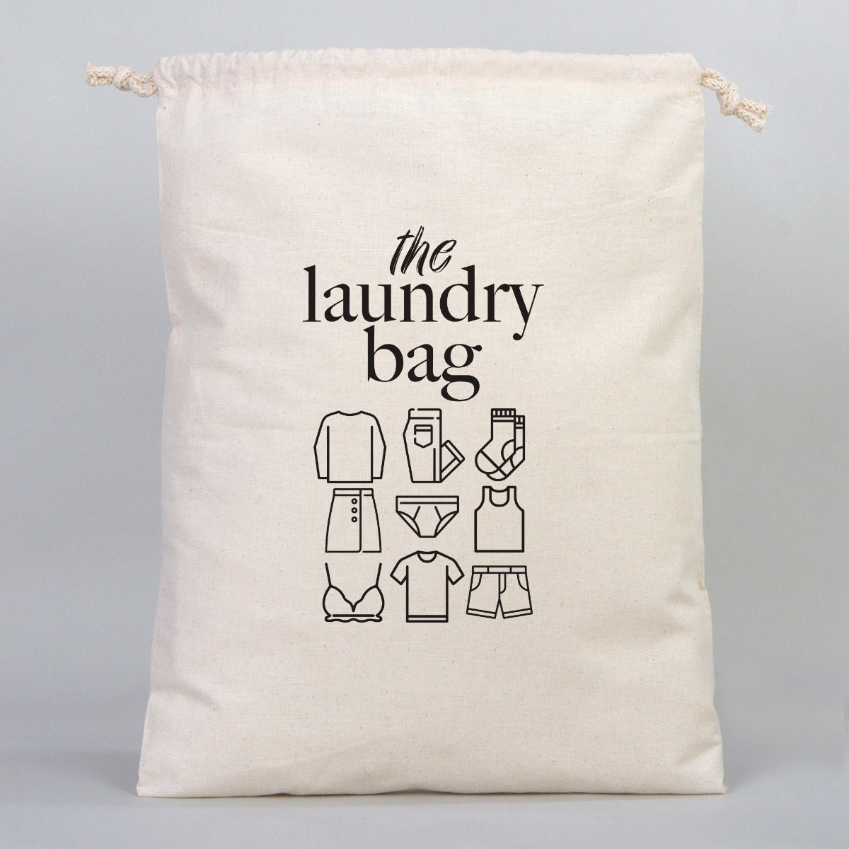 Fabric Pouch 16" W x 20" H (40 cm x 50 cm) - (Customize)