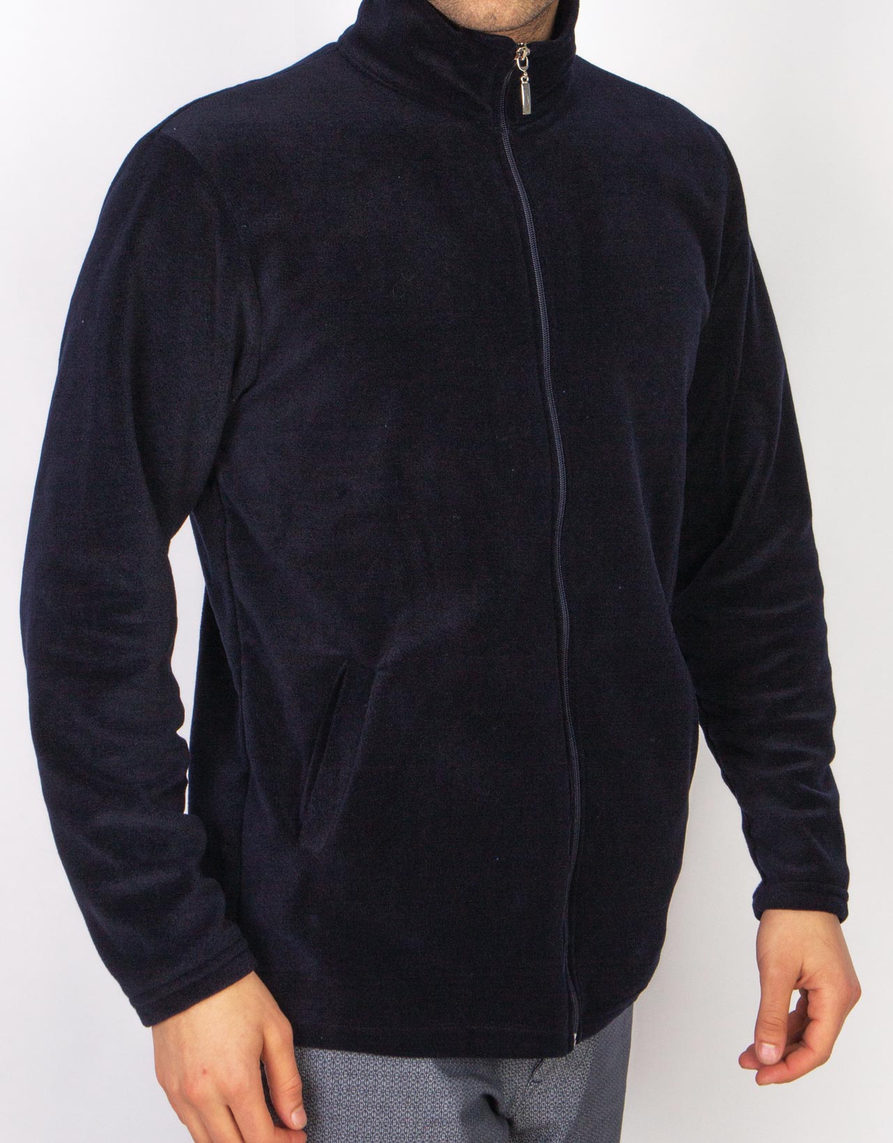 Zippered Winter Polar - Navy