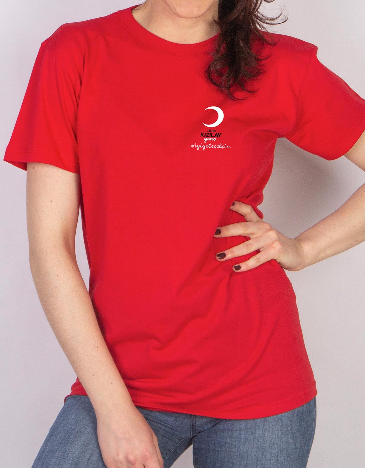 Business-Specific Promotion Color Round Collar T-Shirt - 10