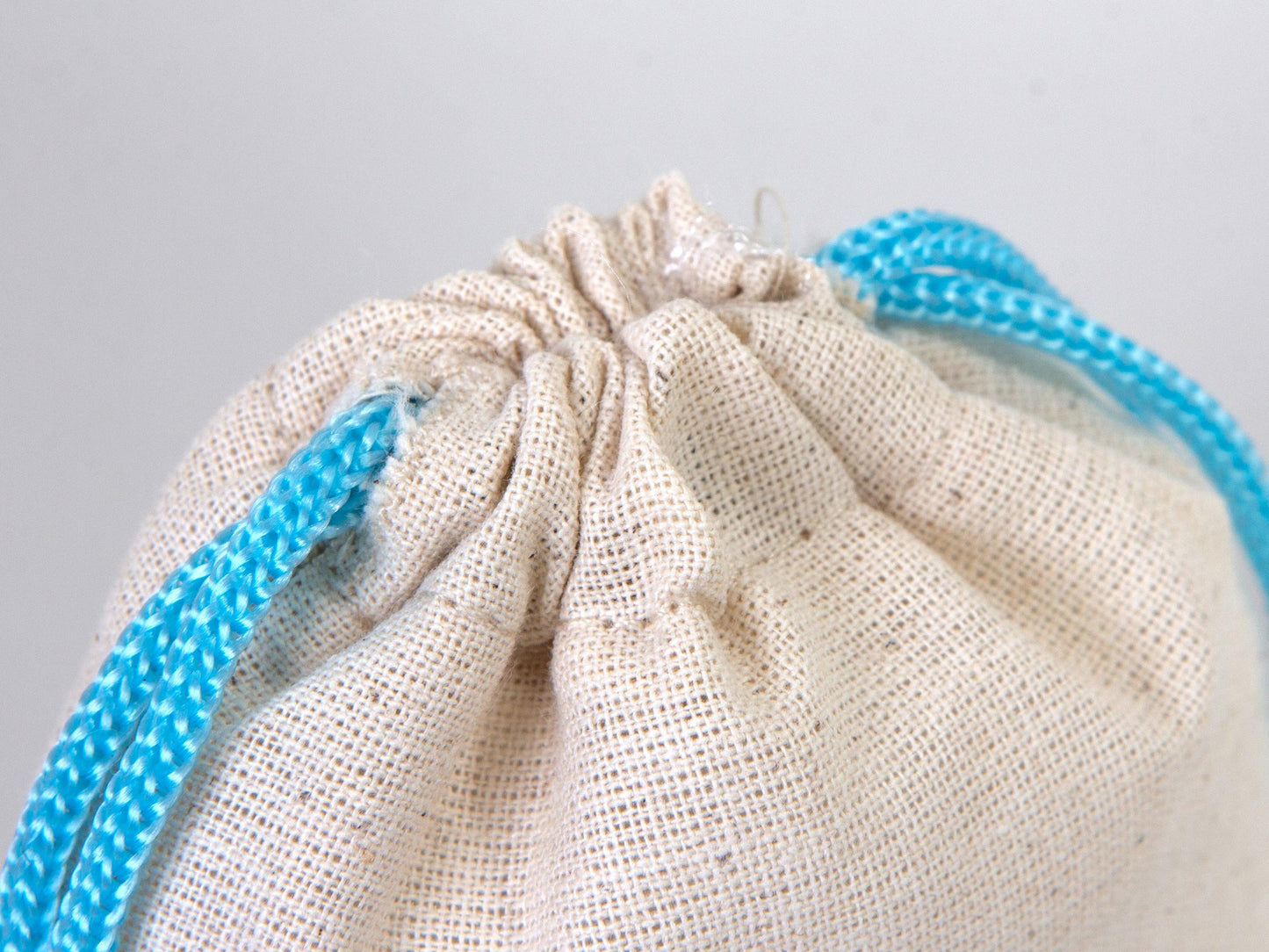 Turquoise Drawstring Custom Cotton Pouch 4"W x 5"H (10 cm x 13 cm), Great For Packing And Wrapping, Cotton Pouch Bag, Bridal shower Bag, Favor Bags Pouches