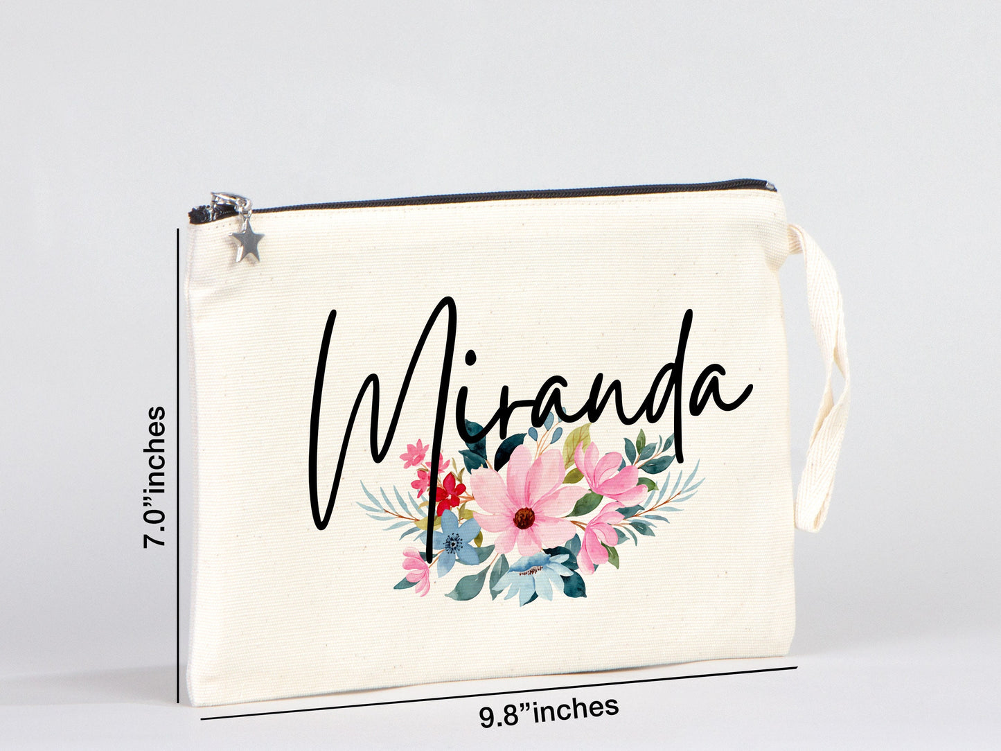 Wedding clutch bag - 10"W x 7"H (25 cm x 18 cm) Custom Cotton Clutch Bag - Wedding cotton clutch gift - Clutch Wedding Eco friendly Clutch bag