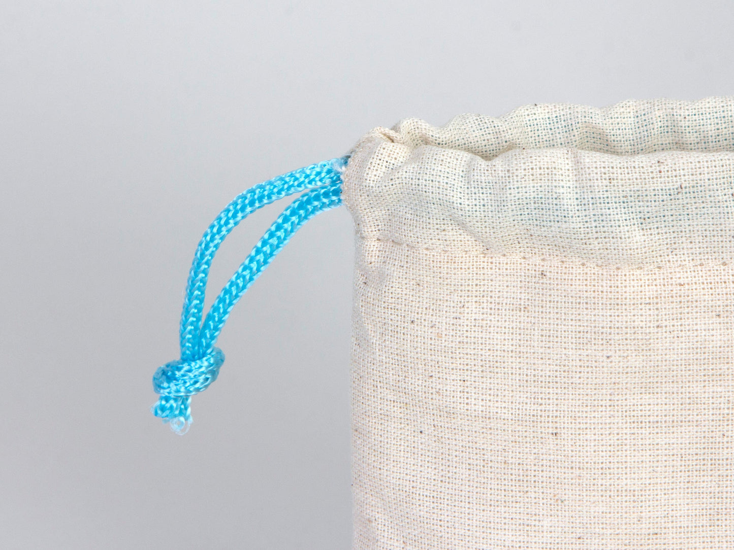 Turquoise Drawstring Custom Cotton Pouch 4"W x 5"H (10 cm x 13 cm), Great For Packing And Wrapping, Cotton Pouch Bag, Bridal shower Bag, Favor Bags Pouches