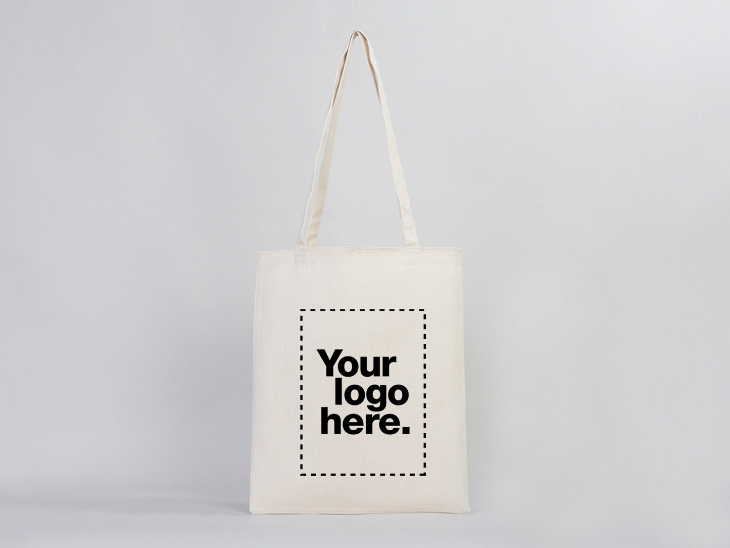 Custom Tote Bag - 14"W x 16"H (35 cm x 40 cm) - Wholesale Cloth Bags With Logo - Photo Print Tote Bag - Shopping, Reusable Packing Bags