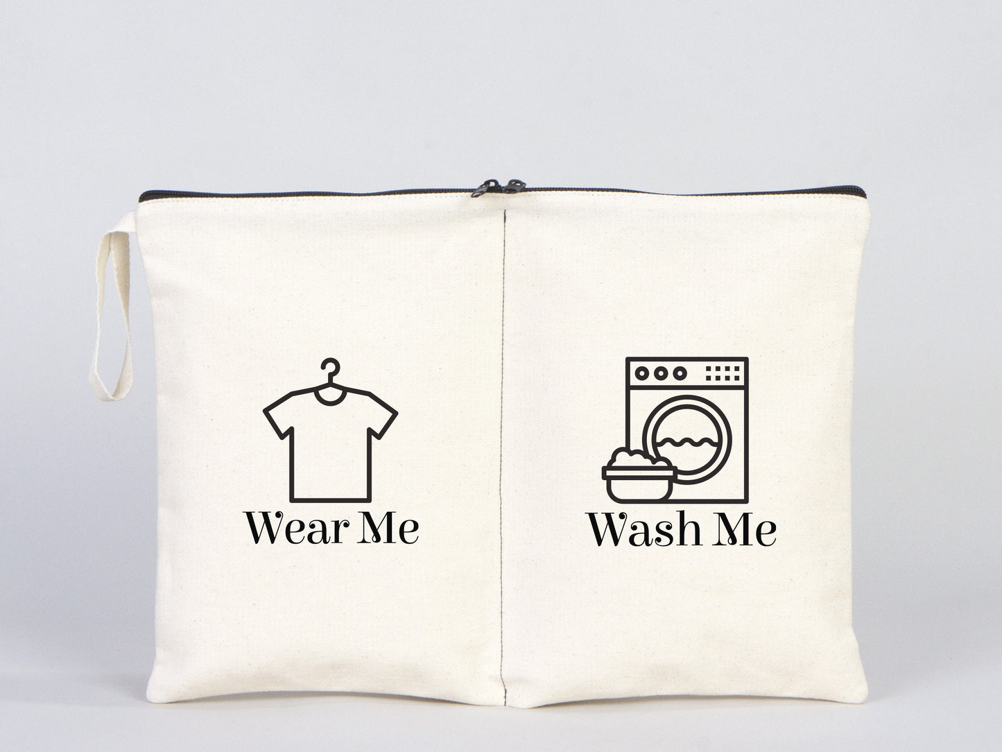 Pamusan Wear and Wash Travel Bag - Personal Travel Bag - Lingerie Laundry Bag - Clean and dirty bags - Storage and Organization Cotton Bags