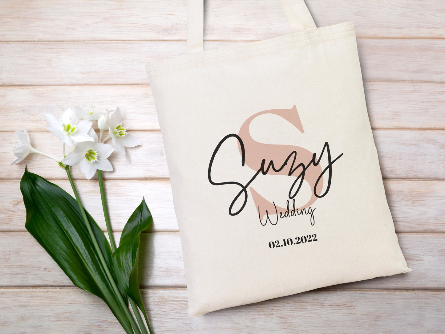 Welcome Wedding Bags, Bachelorette Party Tote Bags - Personalized Bridal Party Bag - Bridesmaid Gift - Custom Bridesmaid Tote