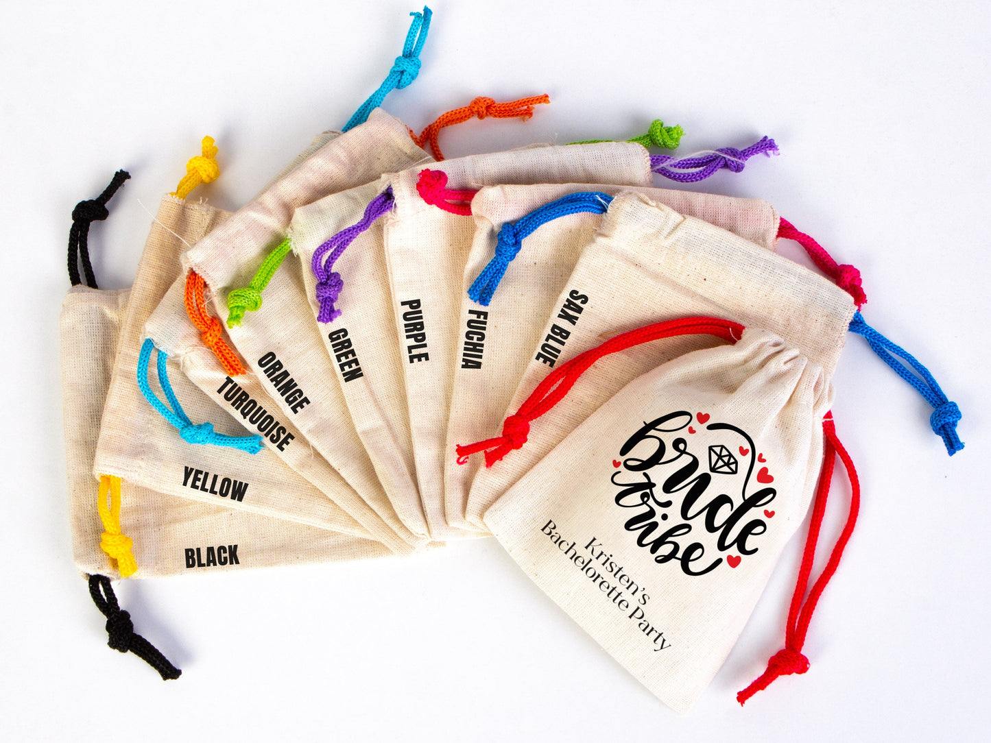 Hangover Kit Bags - 4"W x 5"H (10 cm x 13 cm) Party Recovery Kit Bags - Survival kit pouch - Custom Hangover bags - Bachelorette Party - Bride Tribe, Wedding Tote Bag