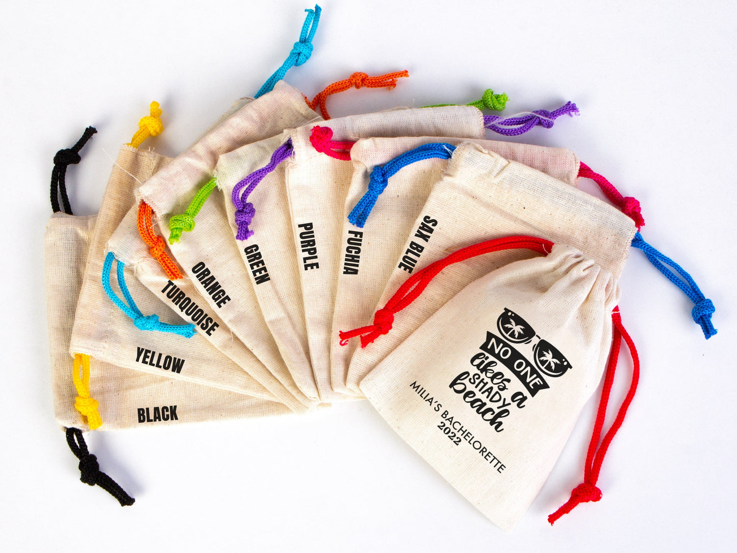 Bachelorette Party Personalized Hangover Kit - 4"W x 5"H (10 cm x 13 cm) - Custom with Your Name or Design - Survival Kits & Hangover Kits