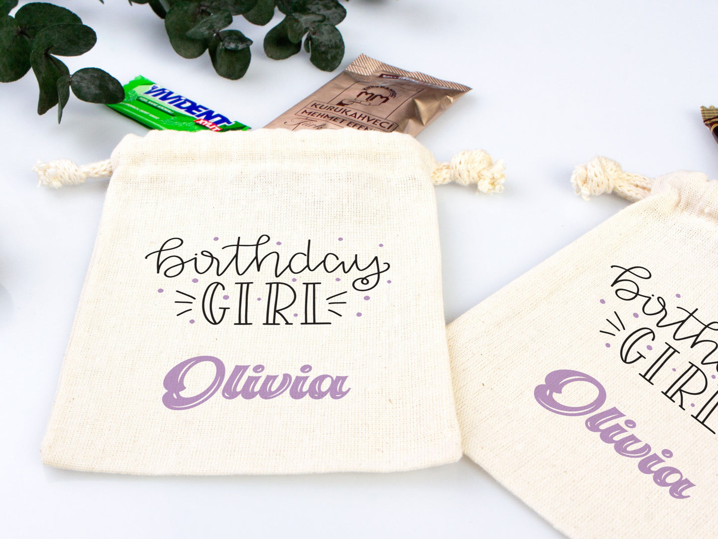 Birthday Girl Custom Name Bag Birthday Bag - Custom Name Bag - Survival Kit Pouch Custom Hangover Bags