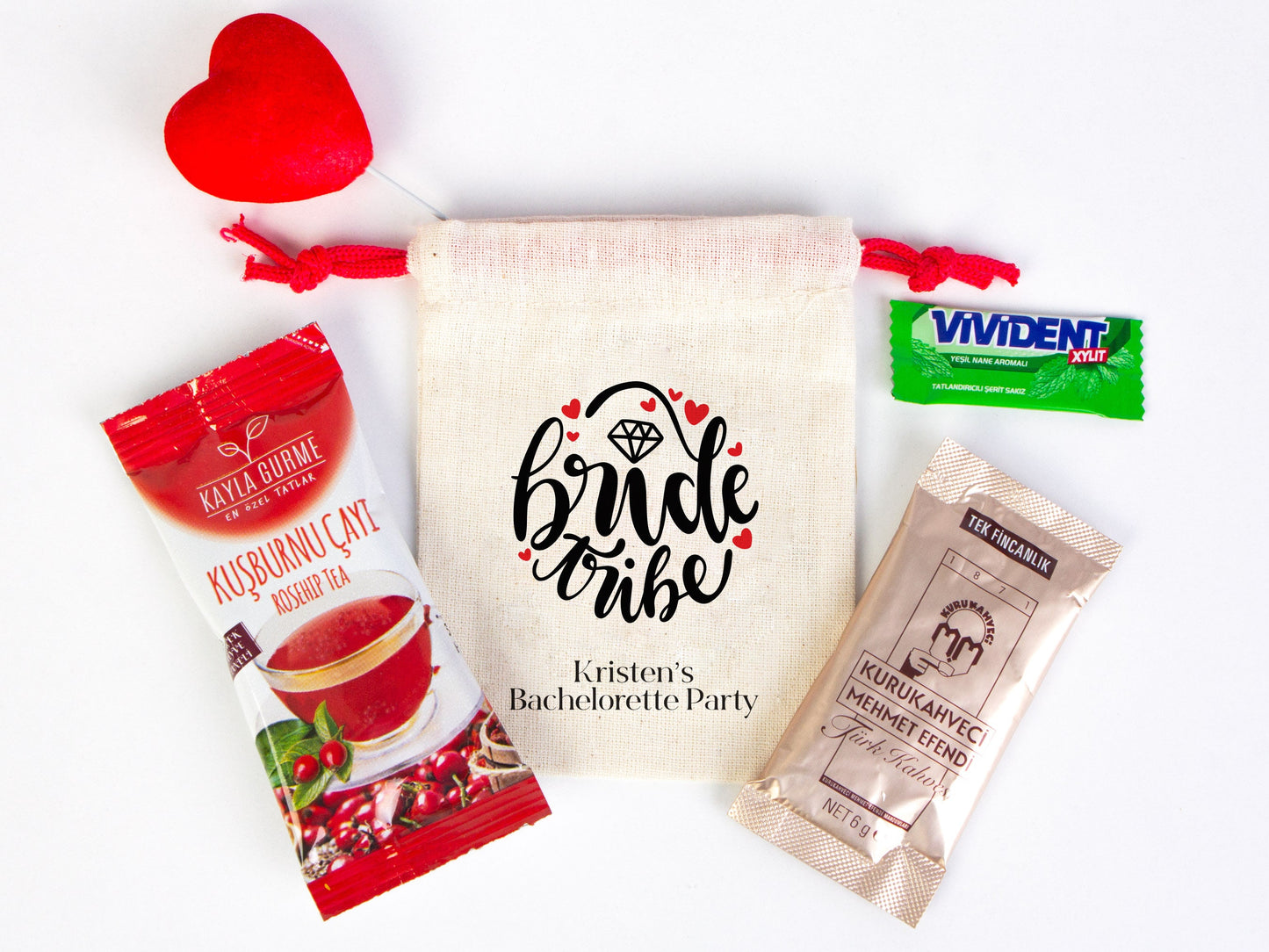 Hangover Kit Bags - 4"W x 5"H (10 cm x 13 cm) Party Recovery Kit Bags - Survival kit pouch - Custom Hangover bags - Bachelorette Party - Bride Tribe, Wedding Tote Bag