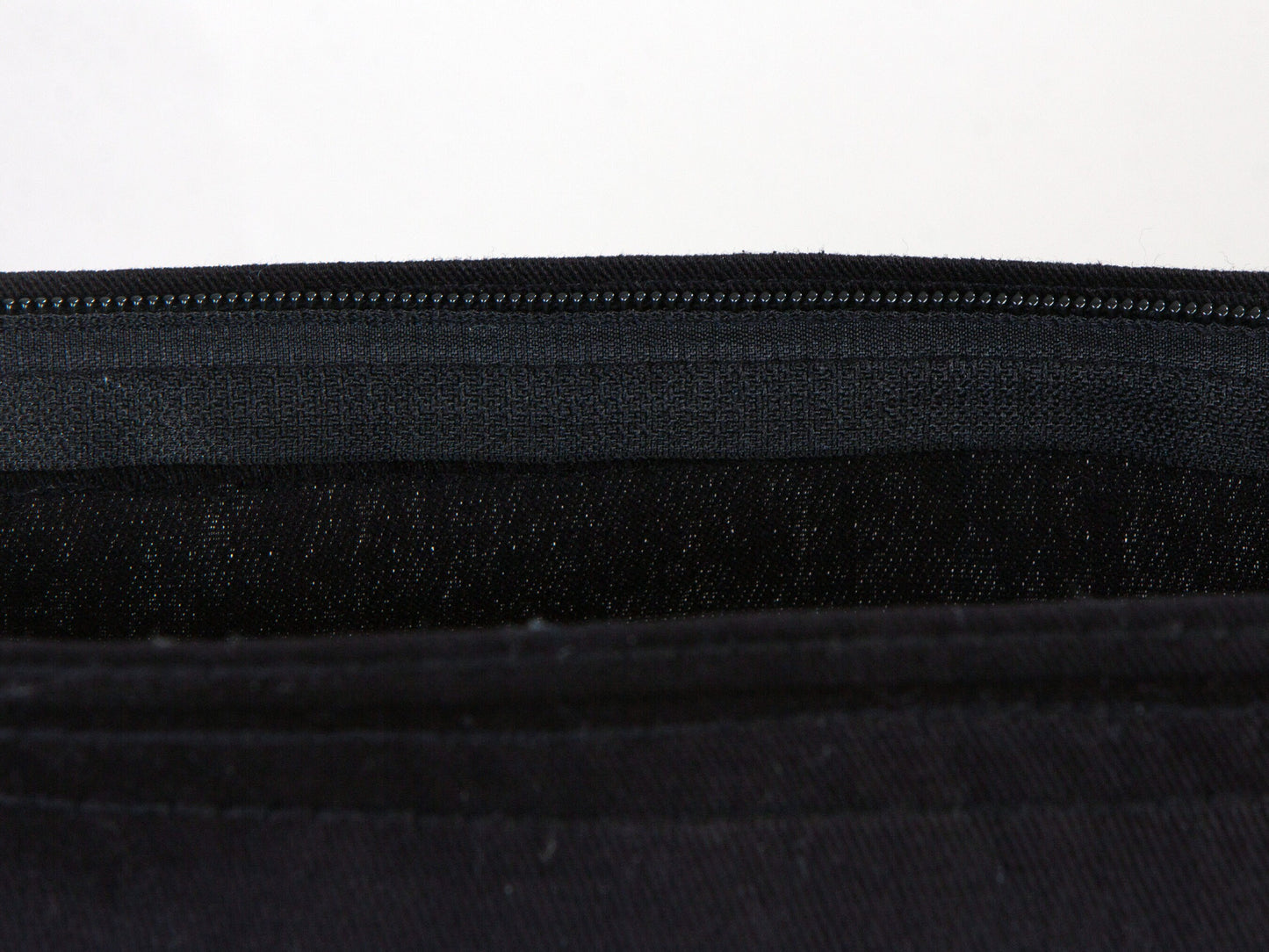 Black Tote Bags With Zip, 14"W x 16"H (35 cm x 40 cm) - Custom Tote Bags With Your Logo - Custom Promotional Bags