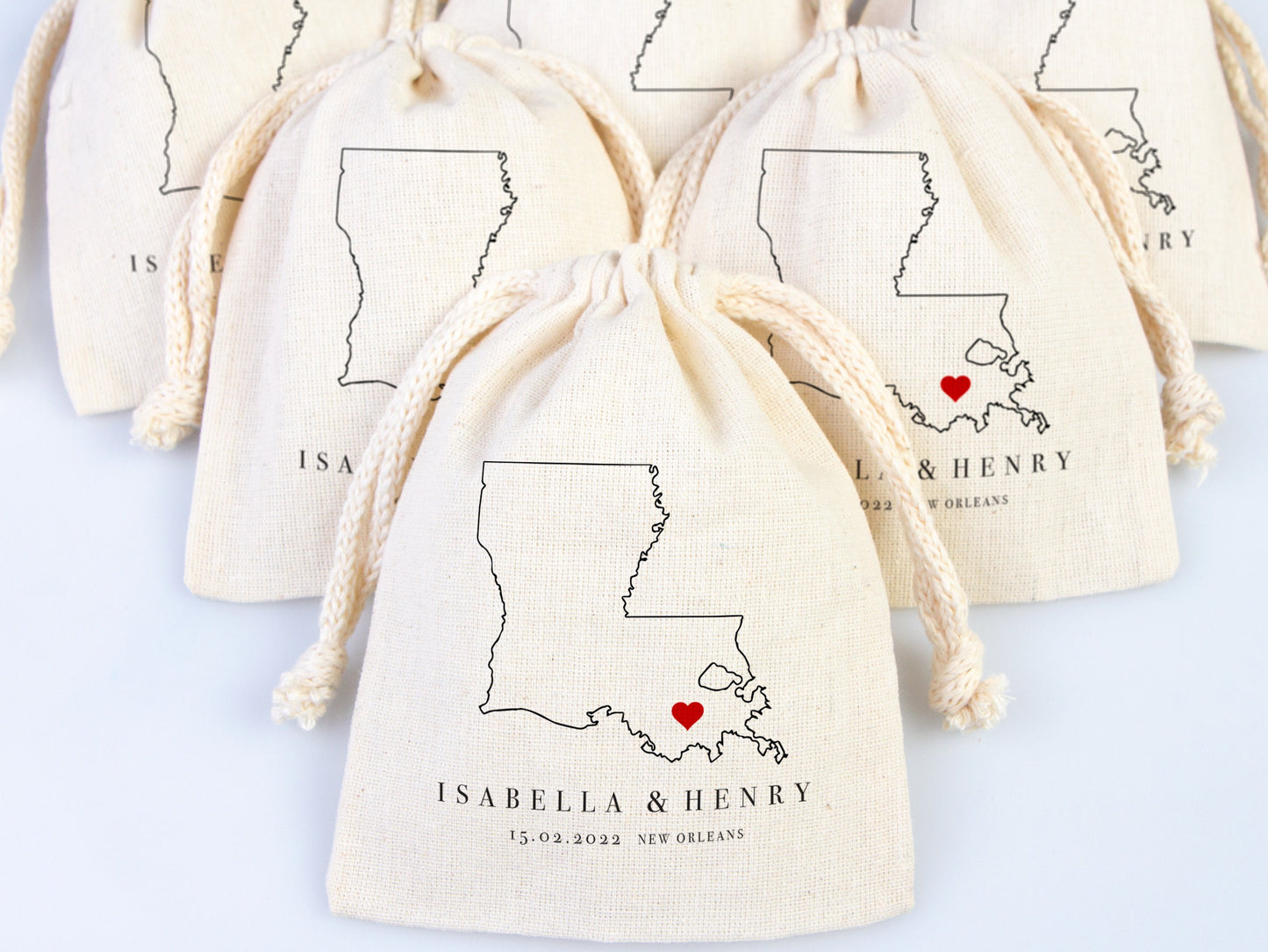New Orleans Wedding Recover Kit Bags - New Orleans Bachelorette Party Tote - Louisiana Wedding Tote - Welcome to New Orleans