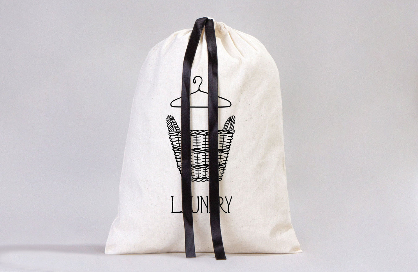 Custom Favor Bags, Laundry Bags - 12"W x 16"H (30 x 40 cm) Cotton Drawstring Pouch Bags, Party Favor Bags, Wedding Welcome Favor Bags