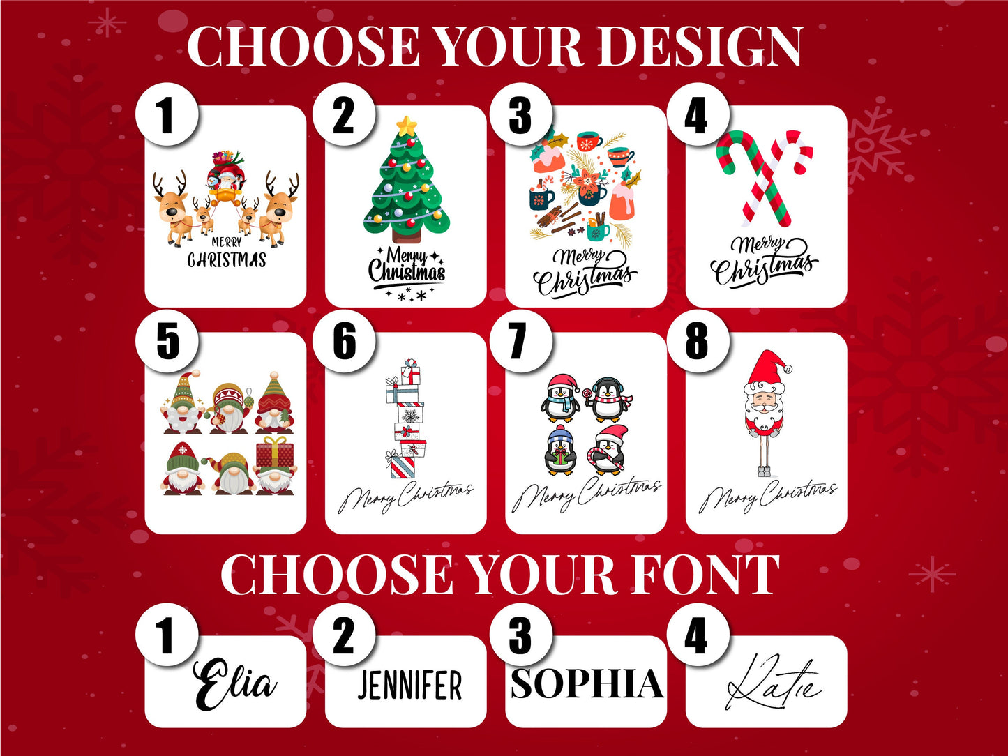 Personalized Gnomie Christmas - 14"W x 16"H (36 cm x 41 cm) Tote Bag - Family Holiday Gift with Custom Name - Christmas Present Tote Bag