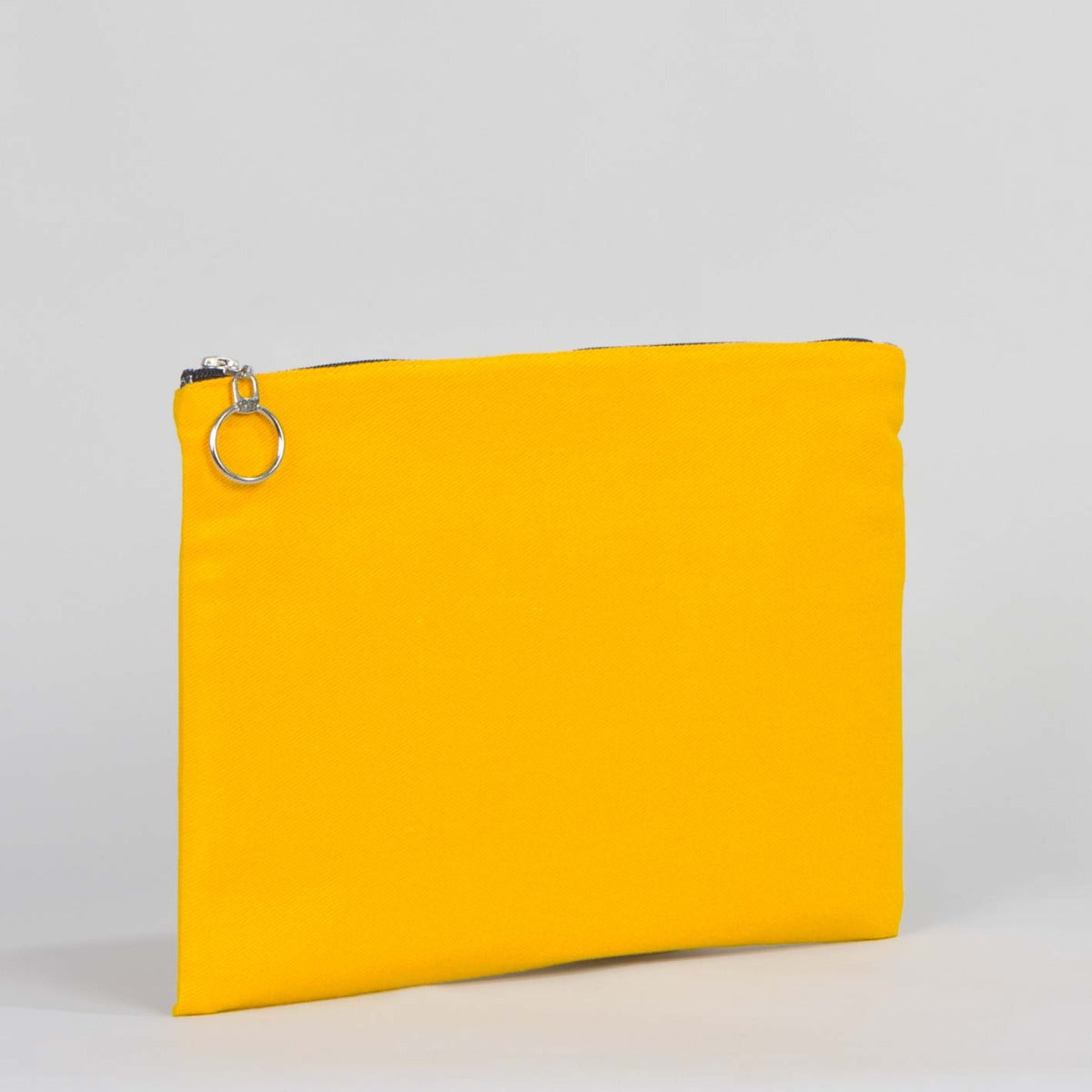 Yellow Ipad Bag Lined - 12"W x 8"H (30 cm x 20 cm)