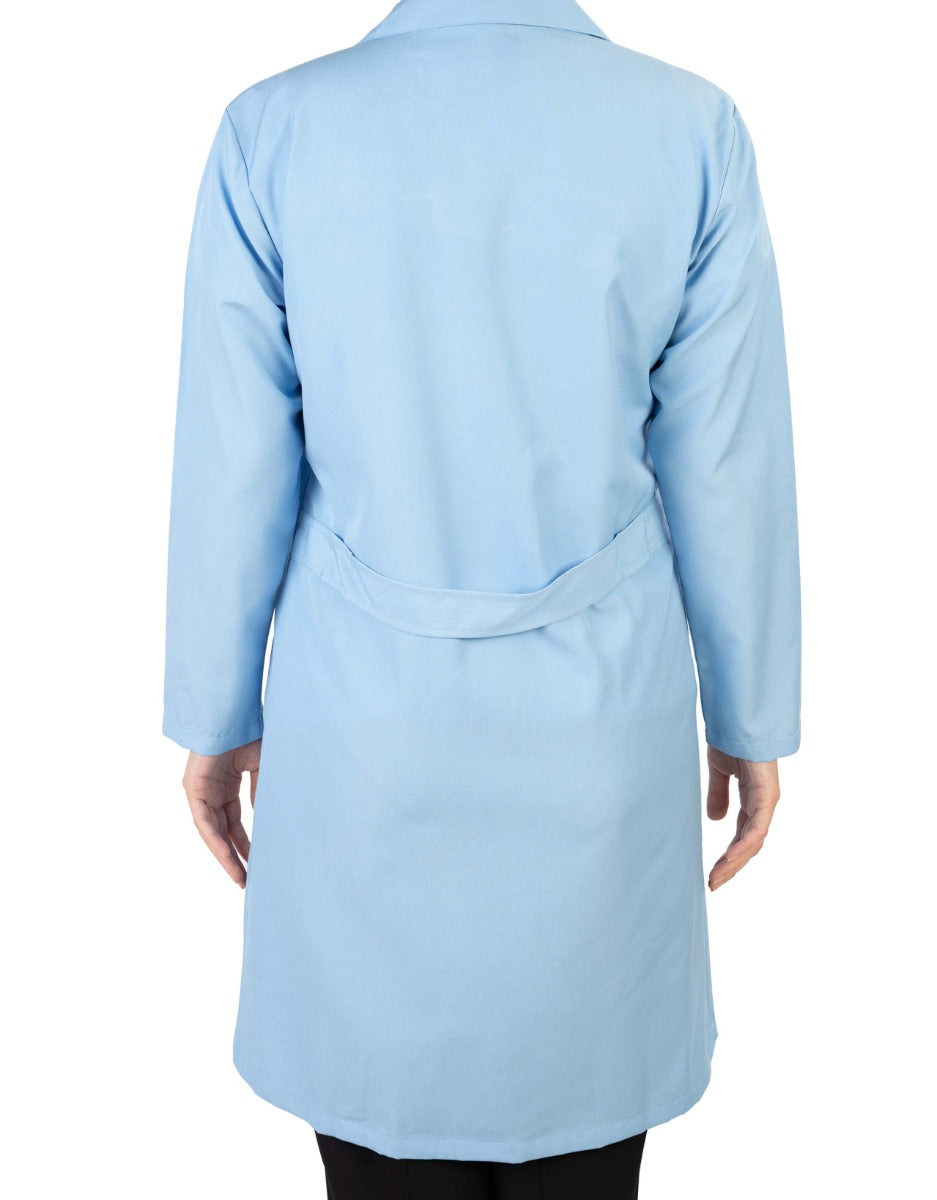 Light Blue Alpaca Female Work Apron