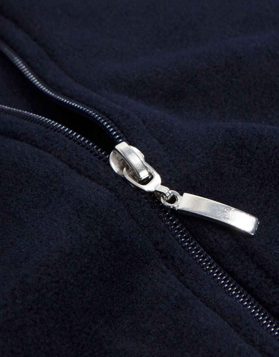 Logo Embroidery Print Polar - Navy