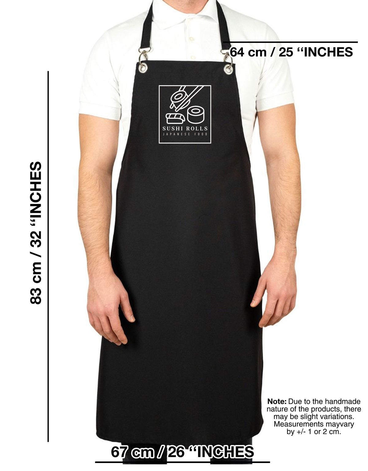 Printed MasterChef Kitchen Apron - Black