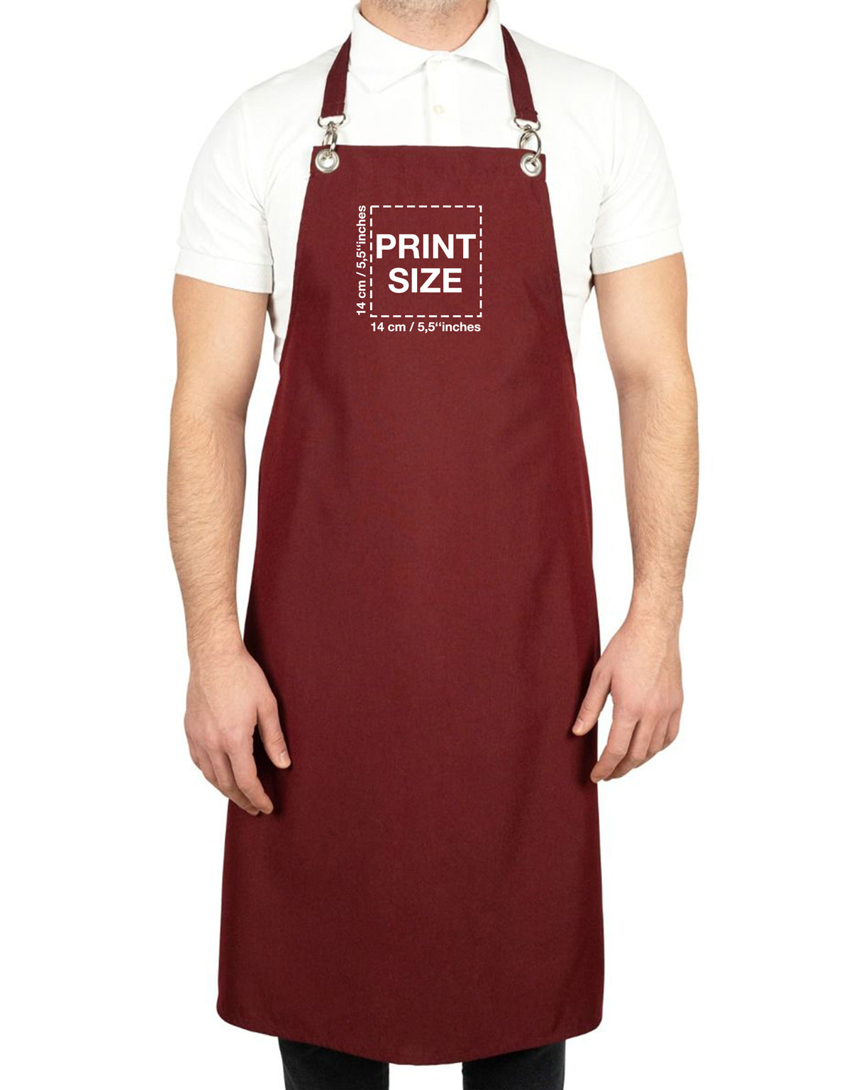 Printed MasterChef Coat - Bordeaux