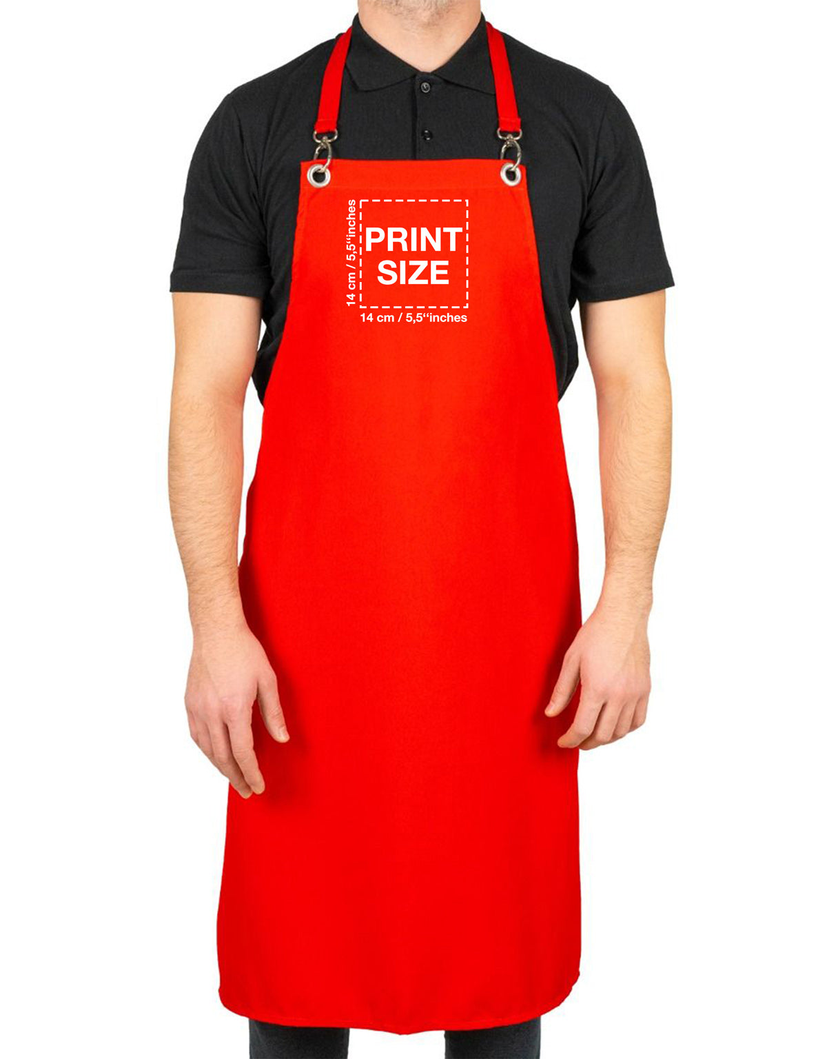Printed MasterChef Kitchen Apron - Red