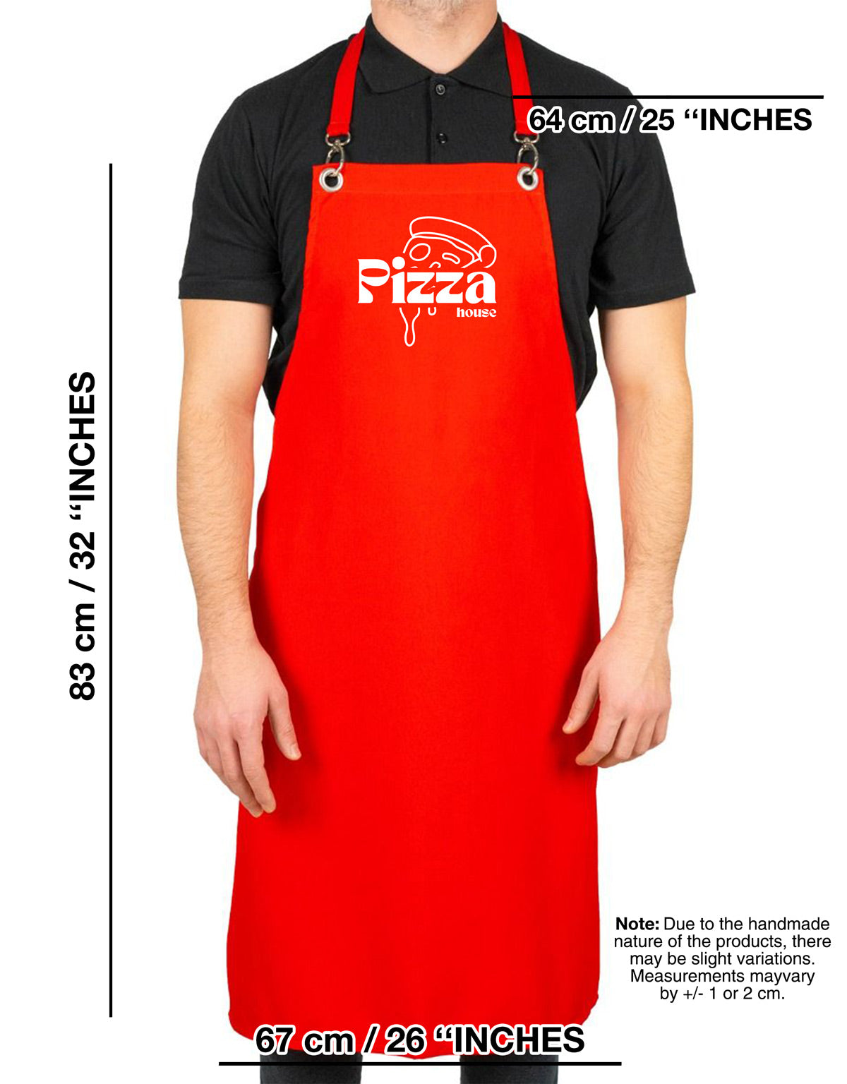 Printed MasterChef Kitchen Apron - Red