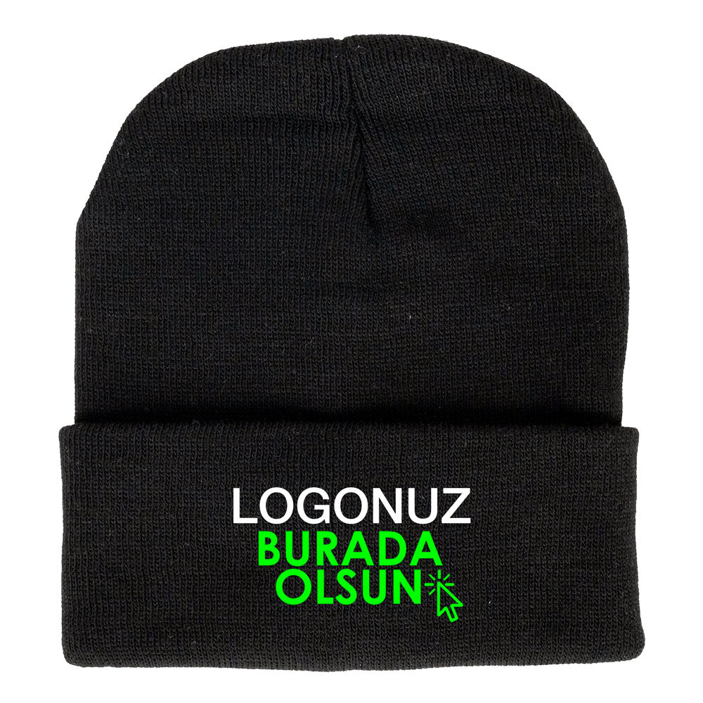 Embroidered Beret - Black 1st Quality