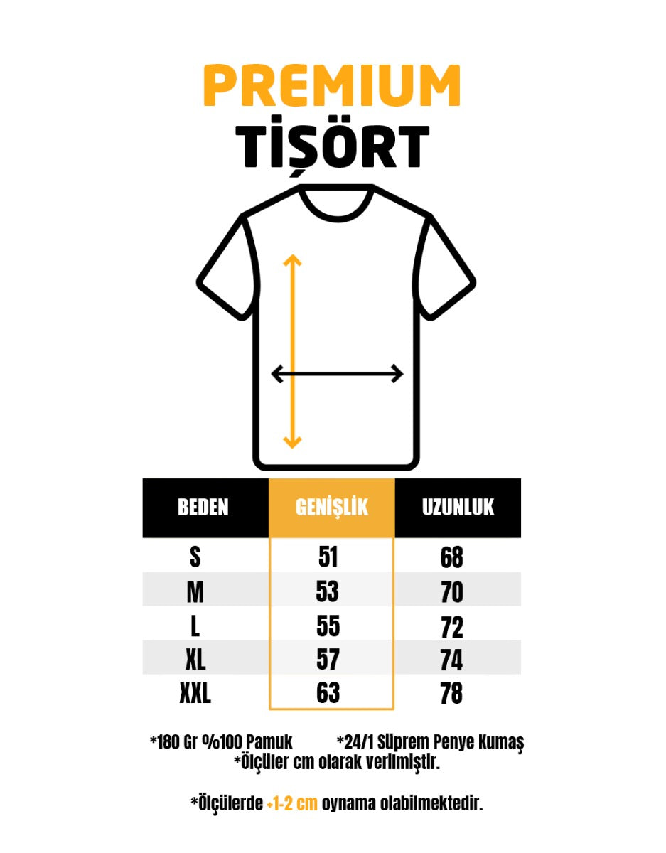 Premium T-shirt - Yellow