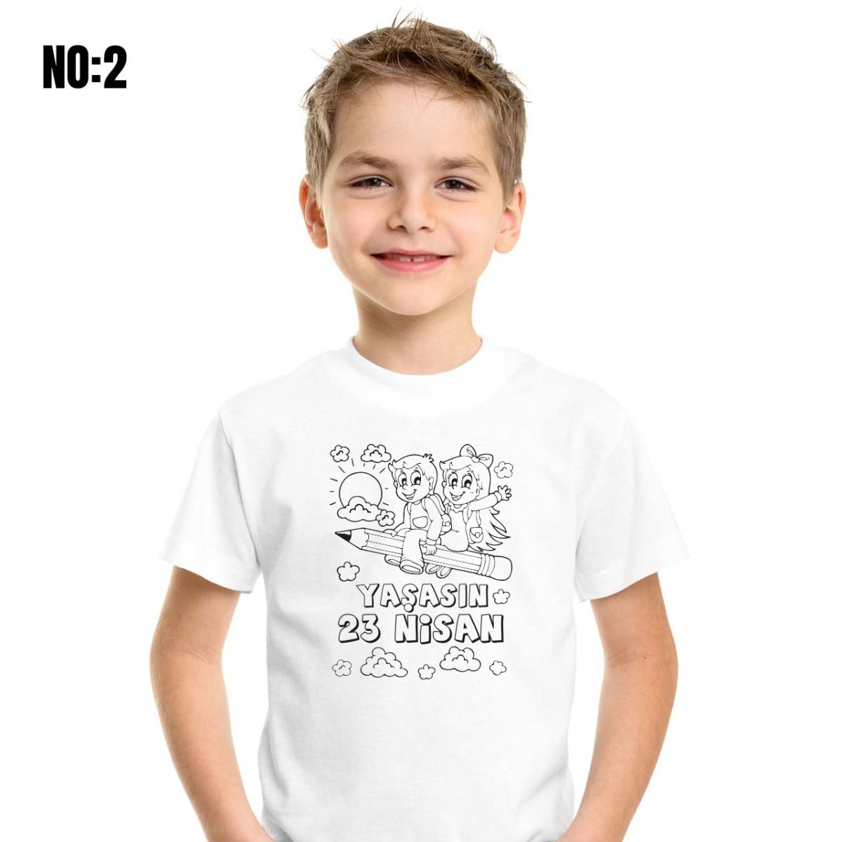23rd April Paintable Promotional T-Shirt