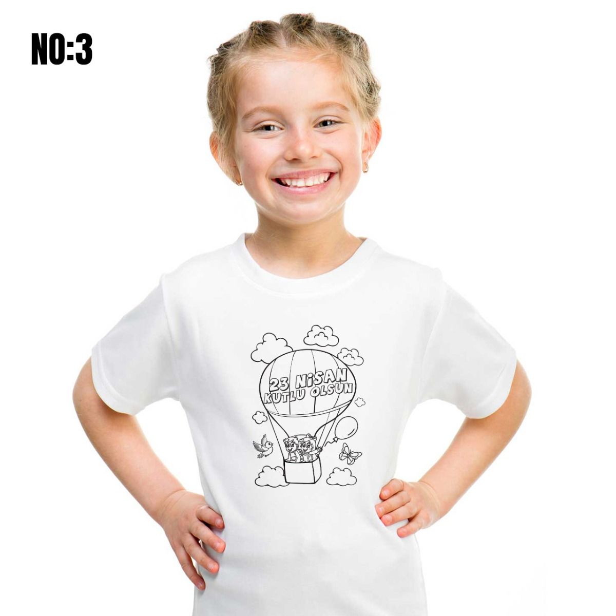 23rd April Paintable Promotional T-Shirt